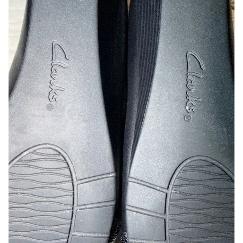 Clarks | Collection Flores Poppy Black Leather 1.5